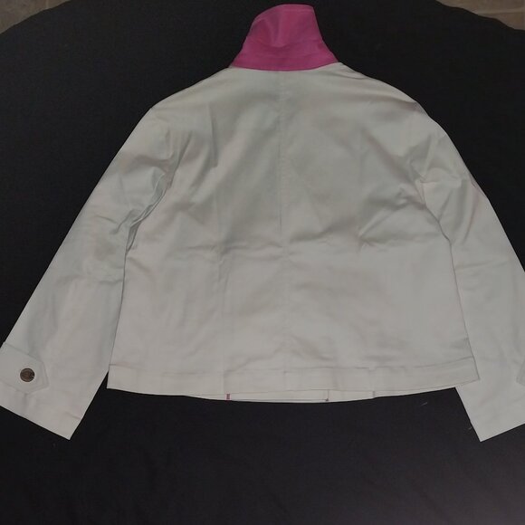 New with tags. ON.34th women's cropped Jacket Size L - Picture 6 of 6